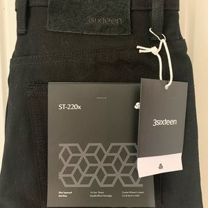 3sixteen ST-220x Double Black Selvedge.